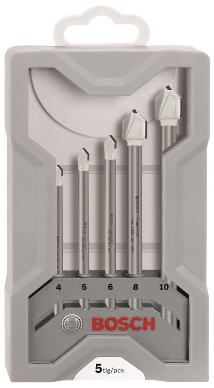 TILE DRILL BIT SET; 5 pcs; 2608587169
