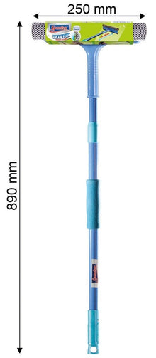 Ściągaczka do szyb z drążkiem teleskopowym Spontex Telefix, 120 cm