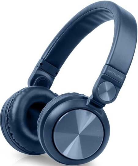 Wireless headphones MUSE M-276BTB, blue