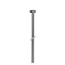 Connection pipe, DN10, 30 cm, with 1/2" nut