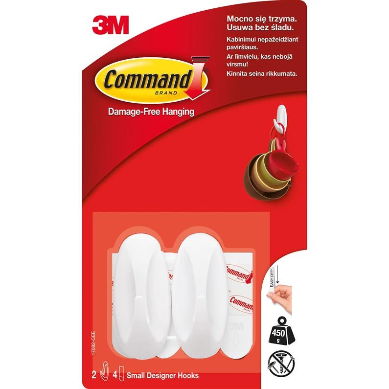 Hooks 3M Command T17082C, 2 pcs.