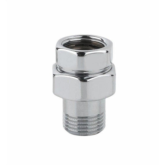 Demountable fitting, 3-piece, 1/2" female and male thread