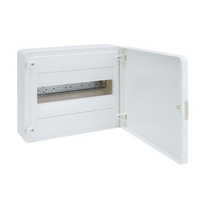 Hager VS112PD surface-mounted consumer unit, IP40, 12 modules