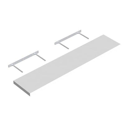 Półka Velano FS 118/24 BI, 1180 x 38 x 235 mm