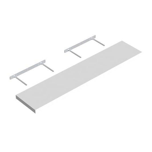 Shelf Velano FS 118/24 BI, 1180 x 38 x 235 mm