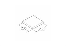 Półka Velano 65050 FS BI24/24, 235 x 38 x 235 mm