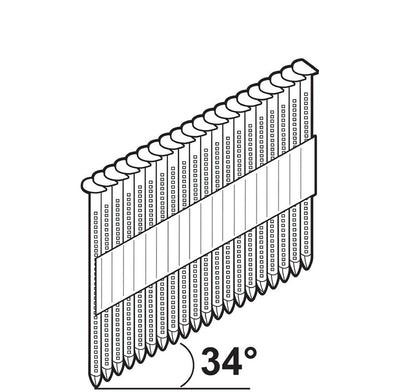 Collated nails Essve M-Fusion, 90 mm x 3.1 mm, 1240 pcs.