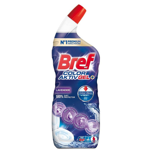 Toilet cleaner BREF EXCELLENCE GEL+COLOR AKTIV, 700 ml