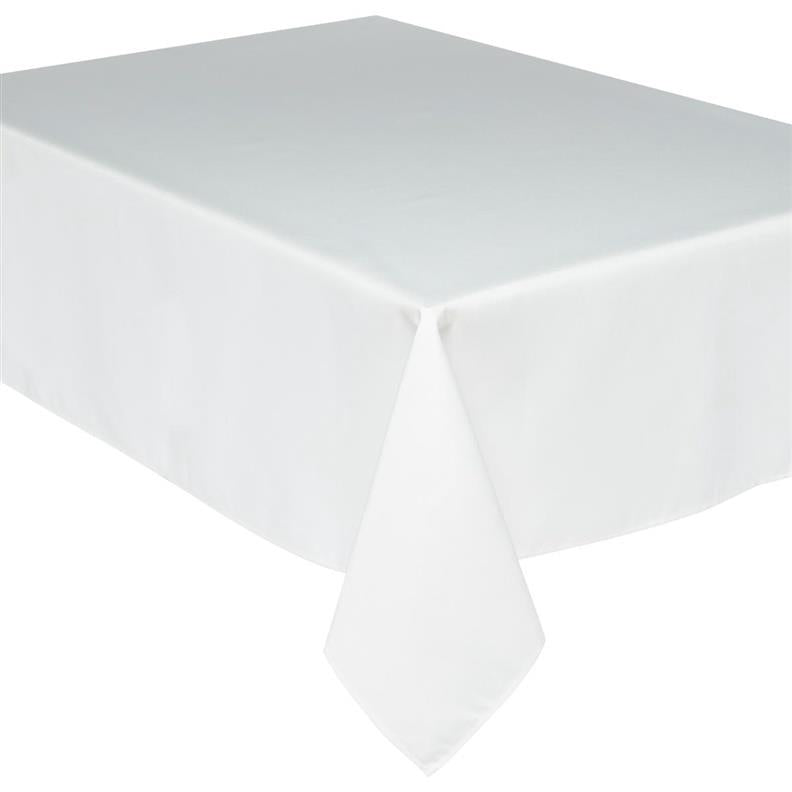 Stain-resistant tablecloth, cream, 140 x 240 cm