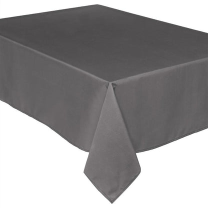 Stain-resistant tablecloth, grey, 140 x 240 cm