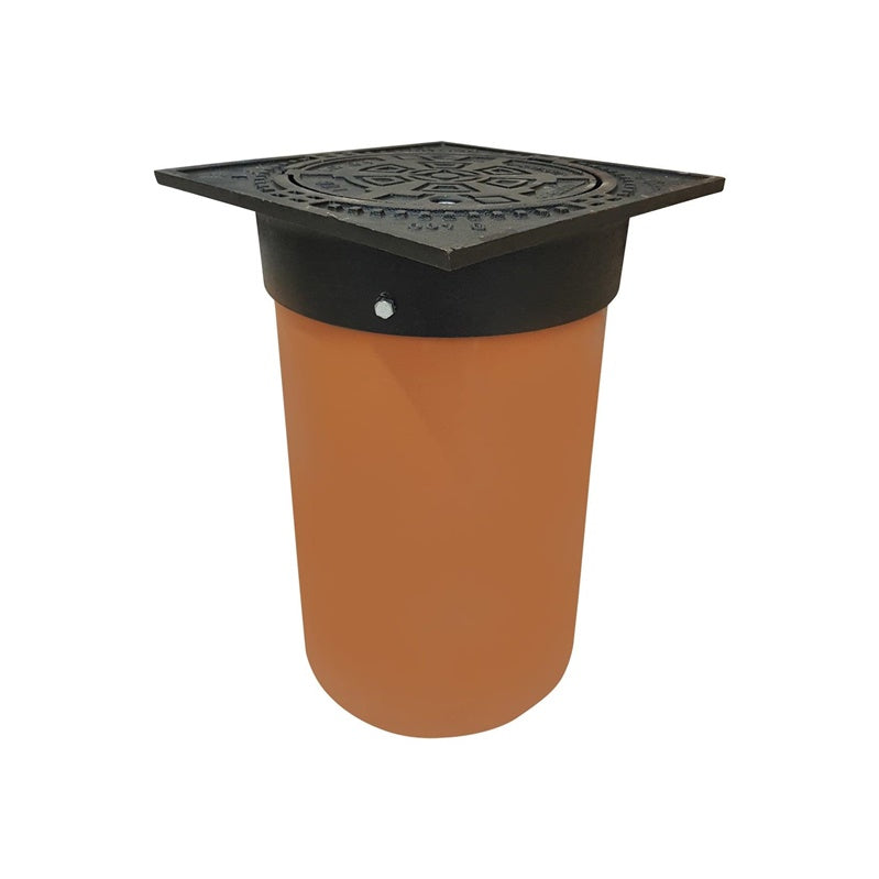 Pokrywa studzienki z rurą Magnaplast, Ø 300 mm, 40t
