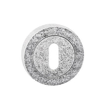 Metal-Bud Tosca/Chiara keyhole escutcheon, nickel-plated