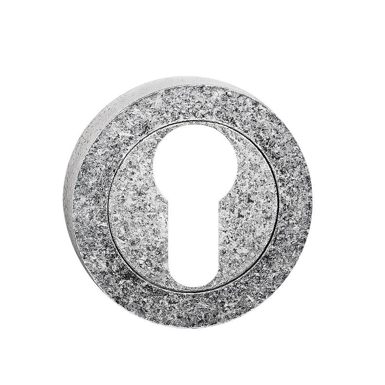 Door escutcheon for cylinder Metal-Bud, antique nickel color