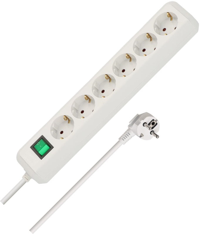 Listwa zasilająca BRENNENSTUHL ECO-LINE, 6 gniazd, 1.5 m