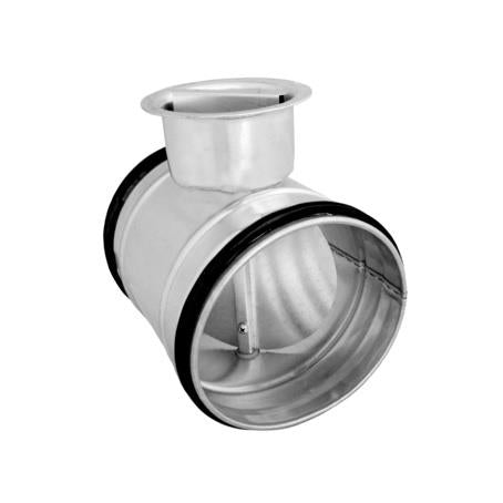 ALNOR ventilation damper, DN 125 mm, closing type