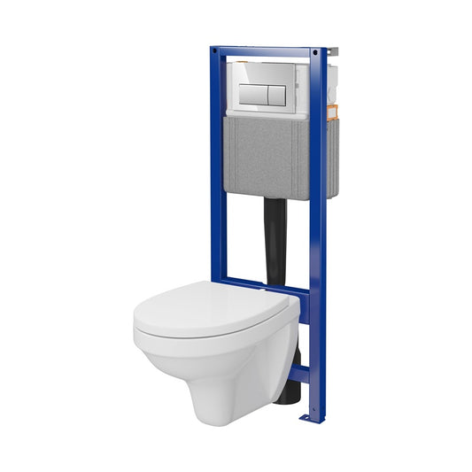 CERSANIT S701-022 Wall-Hung Toilet Set