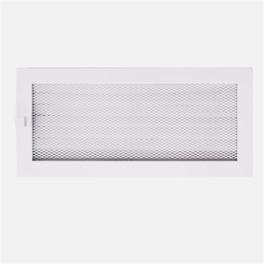 Hearth grate HEARTH, white, 170 x 370 mm