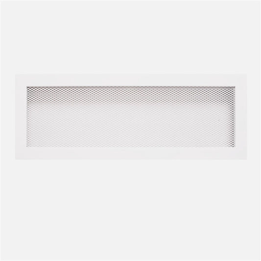 HEARTH fireplace grate, white, 170 x 490 mm