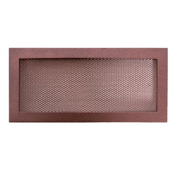 Fireplace grate HEARTH, copper color, 170 x 370 mm