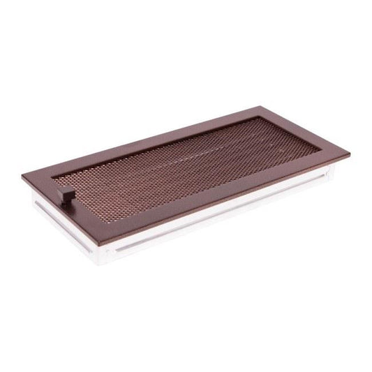 Fireplace grate HEARTH, copper color, 170 x 370 mm