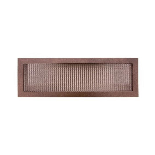 Fireplace grate HEARTH, copper color, 170 x 490 mm