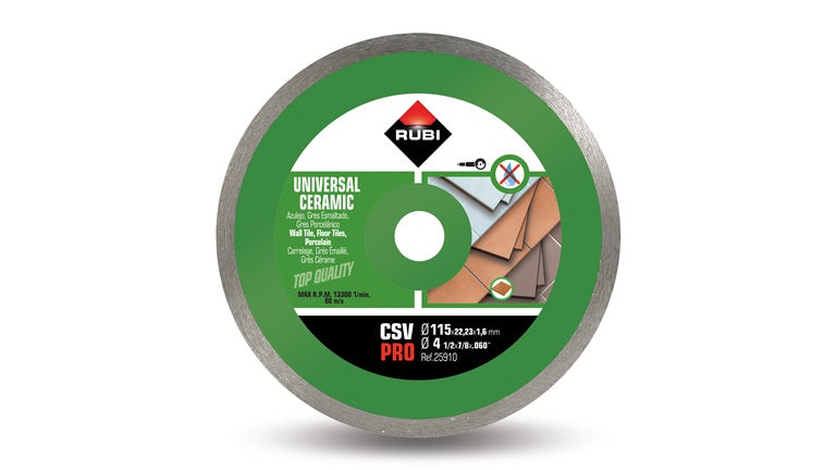 Tarcza diamentowa ciągła Rubi Pro 125x22,23x1,7mm