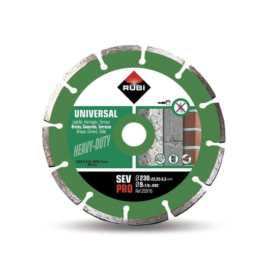 Diamond segment cutting blade Rubi 25916
