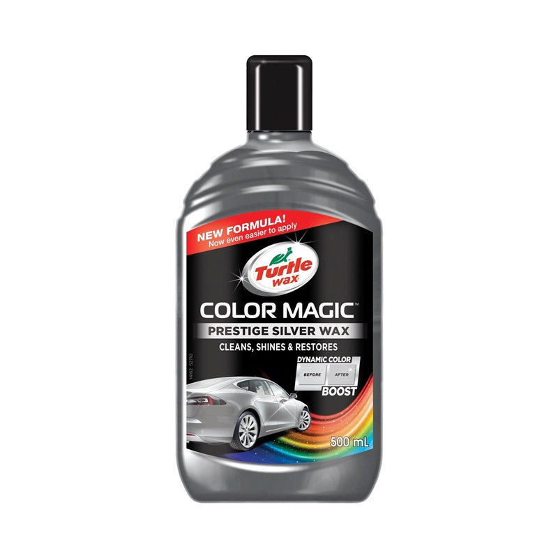Wosk koloryzujący Turtle Wax Color Magic, srebrny, 0.5 l