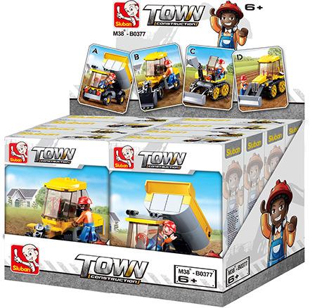 Konstruktorius Sluban Town M38-B0377, plastikas