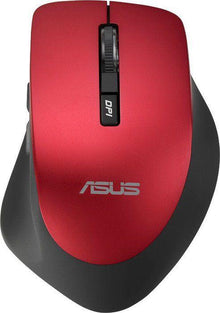 Belaidė kompiuterio pelė ASUS WT425, juoda, raudona
