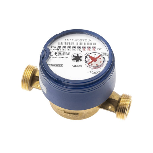 Cold water meter DN15 110 mm 2.5 m³/h R100
