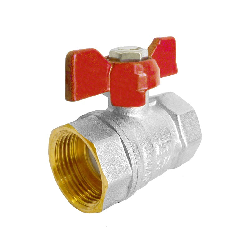 Water valve, 3/4" female thread, short handle