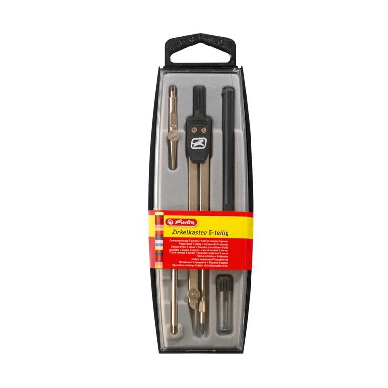 Herlitz Compass Set 8710303, 5 pieces