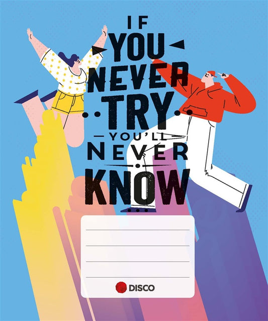 Squared notebook Disco, A5, 32 sheets