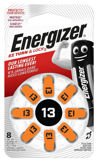 Baterie ENERGIZER, ZA13, 1.4V, 8 szt.