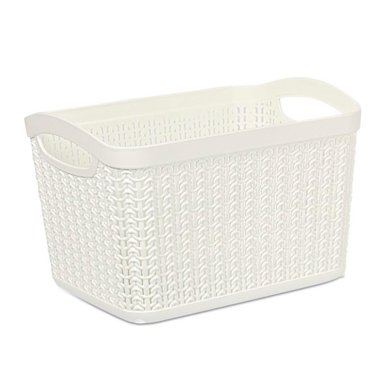 Storage Basket Knit M-093, 3.3 l, plastic
