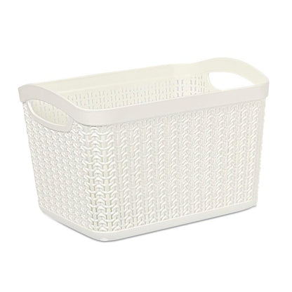 Storage Basket Knit M-093, 3.3 l, plastic