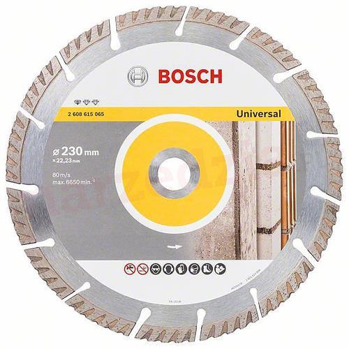 Diamond turbine disc Bosch, 230 x 22.23 x 2.3 mm