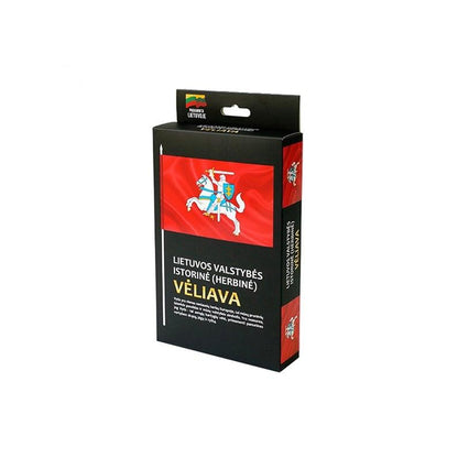 Historical flag of Lithuania, with a sleeve for a flagpole, 170×100 cm