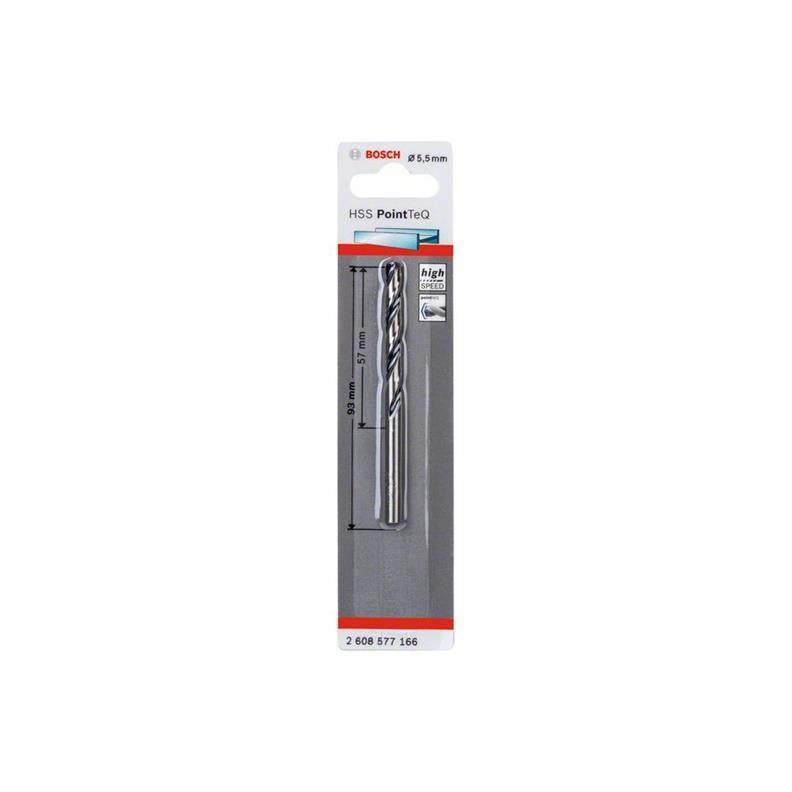 Wiertło do metalu Bosch Pointteq, 5,5x93 mm