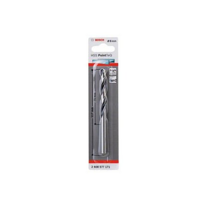 Metalo grąžtas Bosch Pointteq, 8x117 mm