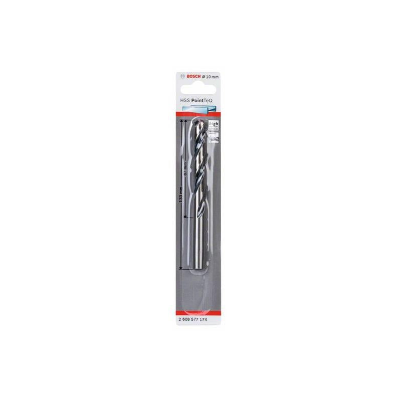 Metal drill bit Bosch Pointteq, 10x133 mm