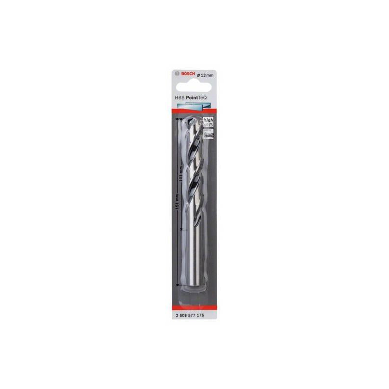 Metal drill bit Bosch Pointteq, 12x151 mm