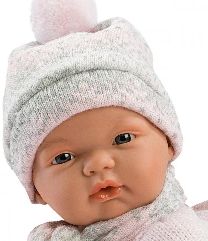 LLORENS baby doll 38938, crying, 38 cm
