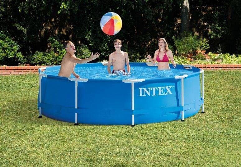 Karkasinis baseinas Intex, 457 x 457 x 122 cm