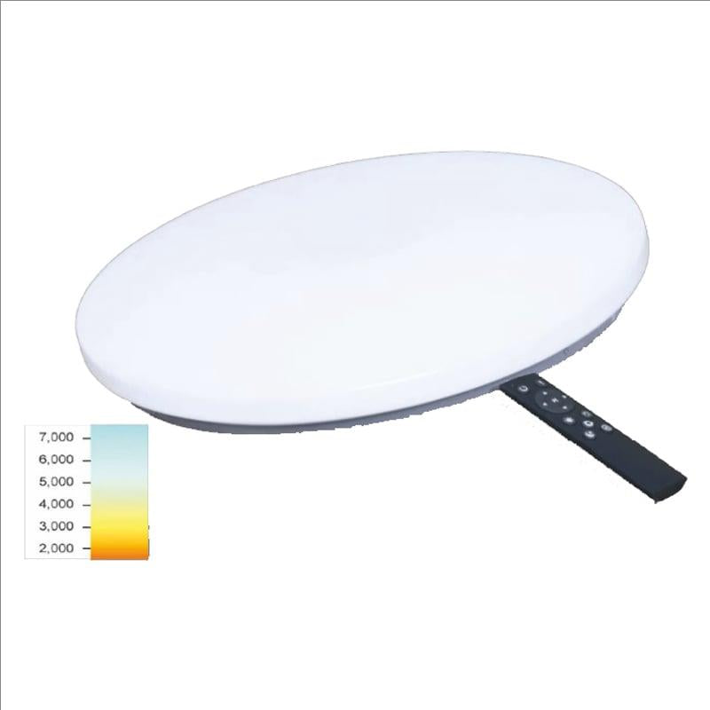 Flush mount light fixture Tope Sopot, 2x36 W, LED, Ø475mm