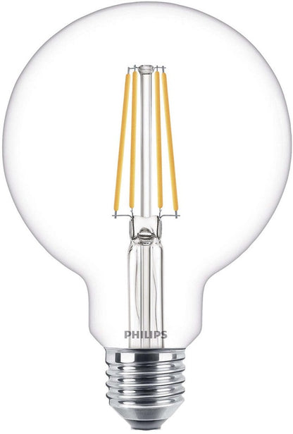 Lemputė Philips LED filamentinė,G93,E27, 6 W, 806 lm, 2700 K