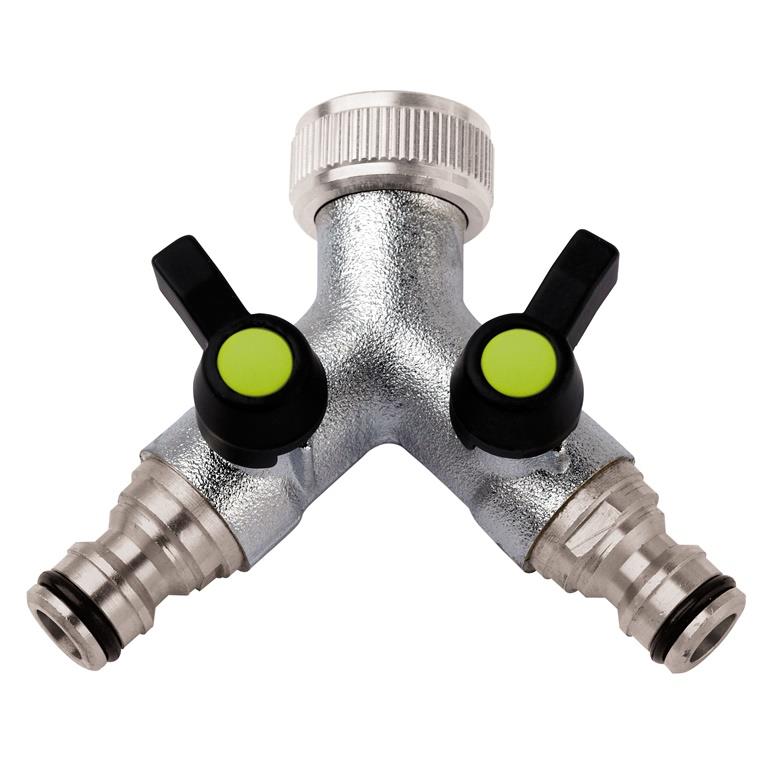 Bateria ogrodowa podwójna Color Tap ART465L, gwint wewnętrzny 3/4''