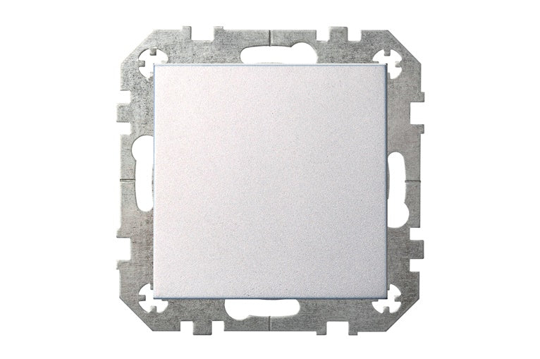 Kryžminis perjungiklis LIREGUS EPSILON, metalo spalvos