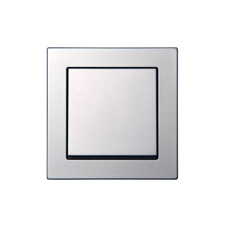 Kryžminis perjungiklis LIREGUS EPSILON, metalo spalvos